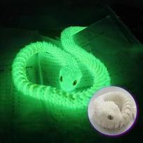 3D Spausdintas Gyvatės Judinamas Sąnarys Fidget Žaislas Figūrėlė Imitacija Gyvatė Biuro Stalo Puošmena Dovanos Amatai Figūrėlės Miniatiūros