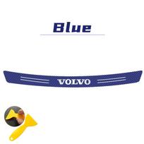 Anglies pluošto Anti Scratch Automobilio bagažinės galinio buferio apsauginė lipdukas Volvo XC90 C30 T6 S60 C70 XC40 V40 XC70 V70 V60 V50 90cm x 7cm