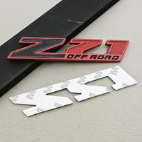 3D Metalinis Logotipas Z71 Emblema Automobilio Priekinės Grotelės Ženklelis Bagažinės Lipdukas Chevrolet Tahoe Colorado Cheyenne Chevy Silverado Priedams 90mm
