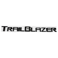 Automobilio 3D Metalinės Raidės Logotipo Lipdukai Chevrolet Trail Blazer Automobilio Galinės Bagažinės Raidės Emblema Ženklelis Stiliaus Lipdukai juoda