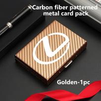 Men Card Holder RFID Blocking Metal Slim Wallet Anti-scan Credit Card Holder For Lexus RX350 IS250 CT200h ES250 ES300h NX300h