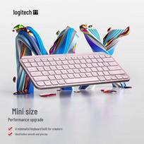Logitech MX Keys Mini Wireless Bluetooth Backlit Keyboard rožinės rožinės spalvos