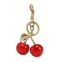 Stylish Cherry Bag Charm Versatile Keychain Pendant Eye Catching Cherry Keychain Charm Fashionable Bag or Key Accessory