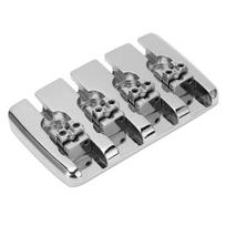 4 stygų metalinis gitaros tiltelis Elektrinio bosinio gitaros tiltelio pakeitimas Styginių instrumentų priedai