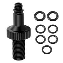 Mountain Bike Rear Shock Absorber Valve Core Adapter Leakproof Aluminum Alloy Converter Bicycles Air Valve Adapter Tool juoda