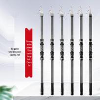 Premium Long Cast Surf Rod for Bighead Silver Carp and Sea Fishing - Complete Outdoor Set 2.1m juoda