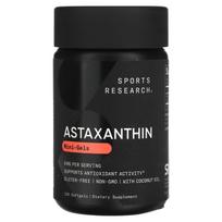 Sporto tyrimai, astaksantinas, minigelis, 6 mg, 120 minkštųjų gelių