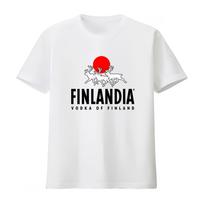 Vtg 80s 90s Finlandia Vodka T Shirt Screen Stars Alcohol Booze Homme Top Everyday Wear Unisexs Clothing Women 2026 Summer T Shirt S