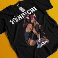 Bleach Anime Tshirt Yoruichi Shihouin TShirt Aizen Tee Ichigo Shirt Zaraki Nel S