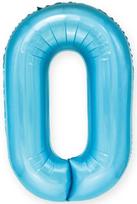 Balon Foliowy Cyfra 0 Zero Niebieski Pastel 100 Cm