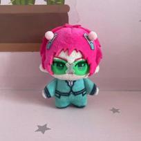 Mini pliušinė lėlė pakabukas 10cm Saiki K prakeiktas gyvenimas žaislas Saiki Kusuo Cosplay mielas minkštas kimštas dovana 10cm
