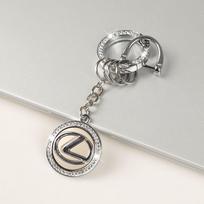 For Lexus CT200h ES250 ES300h NX300h RX350 IS250 IS200 GS300 ES200 RX300 Car Keychain Key Chain Auto Emblem Key Ring Accessories