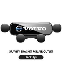 For Volvo Gravity Car Phone Holder Air Vent Mount Cell Phone Holder V50 S60 XC60 S40 XC40 XC90 V70 XC70 C30 V40 V60