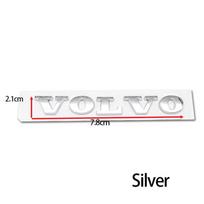 Automobilio ABS 3D raidės lipdukas VOLVO bagažinės logotipo lipdukas Volvo XC60 XC90 S60 S80 S60L V40 V60 T5 T6 AWD automobilių stiliaus aksesuarams