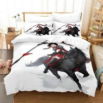 3D Print Anime Azur Lane Bedding Set For Bedroom Soft Modern Bedspreads Comefortable Kids Duvet Cover Quilt Cover And Pillowcase 135x200cm