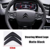 Metalinis automobilio priekinis galinis emblemos ženklelis Vairo emblema Citroën C1 C2 C3 C4 C5 Elysee Picasso Pakeičiami logotipo priedai
