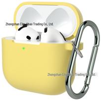 AirPods 4 Silicone Protective Case & Cleaning Pen for Apple Headset Protective Case