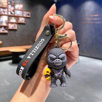 King Kong Vs Godzilla Keychain Pendant Car Bag Keychain Pendant Doll Small Gift single pack