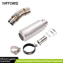 Exhaust Systems For Kawasaki Z400 Ninja 400 250 2017-2022 Slip On Muffler Exhaust Mid Link Pipe Exhausts Pipes