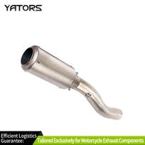 Exhaust Systems Slip On For Kawasaki Ninja ZX10R 2004-2005 Exhaust Mid Tail Pipe Replace Muffler Exhausts Pipes