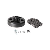 19mm Go Kart Fun Centrifugal Automatic Clutch 3/4 Inch 12T 35# 86 Section Chain for Go Kart Mini Bike Engine