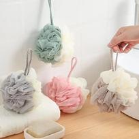 Soft Shower Mesh Foaming Sponge Body Scrub Exfoliating Back Brush Skin Cleaner Bath Bubble Ball Skin Care Bathing Accessories color random