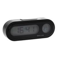 Hygrometer Car Thermometer LCD Backlight Digital Clock Car Clock Electronic Clock Thermometer Clock juoda
