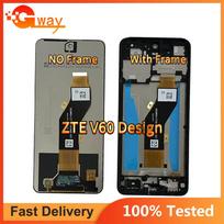 LCD Screen and Digitizer Full Assembly For ZTE V60 Design With Frame