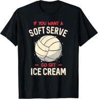 Funny Volleyball Shirt For Girls Teens Women T-Shirt L