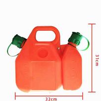 Kuro bakelis Benzinas ir variklio alyva 6L+2L Kombinuotas bakelis Butelis