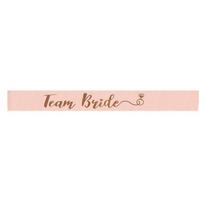 1Set Bride To Be Team Bride Satin Sash for Wedding Engagement Bridal Shower Decorations Bachelorette Party Hen Night Supplies