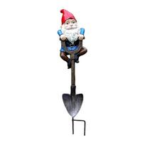 Frog Rabbit Turtle Gnome Figurine on Shovel Outdoor Garden Bonsai Craft Decorations Resin Garden Statue Outdoor Lawn Decoration