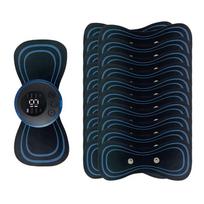 Smart Rechargeable Electric Neck Massager with Remote Control Portable Cervical Massage Patch for Fatigue Relief