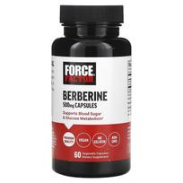 Force Factor, Berberinas, 500 mg, 60 daržovių kapsulių