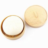 Elastic Flour Bun Squeeze Pinch, Dumpling Squishy Fidget with Steamer United States
