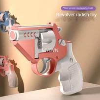 Little Revolver Toy Gun Mini Pistol Toy Gun Non-firing Scientific and Educational Model