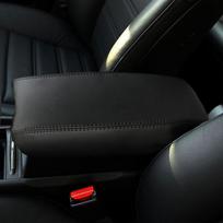 For Honda Civic 8th Gen Sedan 2006 2007 2008 2009 2010 2011 Car armrest cover Anti-Tear Thermal ulation Interior Protector Black-thread