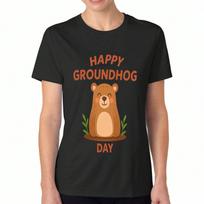 Happy Friday Burger Women's Cotton T Shirt, Pure Cotton Premium Print, Durable, Casual And Fashionable, Funny Foodie Tee For Weekend Vibes, Enjoy Happ S įvairiaspalvis