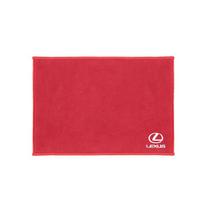 For Lexus RX ES LS IS250 IS300 GS350 CT200h ES300 GX460 LX570 RX500h Car Suede Cleaning Towel Wipe Drying Cloth Clean Tool raudona