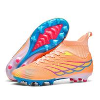 High-Top Luo Mandarin Duck Men'S Long Nails Breathable Football Shoes Students Long Nails Macy Children 32