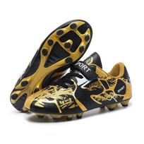 Student Training Shoes Velcro Girls Boys Children Football Shoes Staples Artificial Grass Crush 28