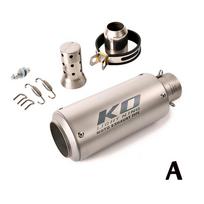 38-51MM Universal Motorcycle Racing Dirt Bike ATV Exhaust Muffler Tail Pipe Removable DB Killer  Slip On Modified System