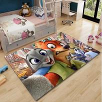 Disney Zootopia 2 Carpet Nick Wilde Judy Hopps Lounge Rug Bedroom Bedside Floor Mat Decor 50cm x 80cm