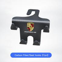 Car Seat Back Hook Phone Holder Portable Storage Holder For Porsche Panamera Taycan 911 718 Macan Cayenne Boxster Cayman 918