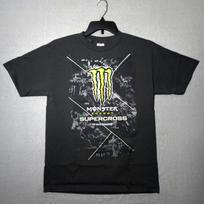 Monster Energy T Shirt Y2K Racing AMA Supercross FIM Promo S-5XL S