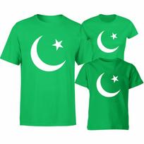 Pakistan Flag T Shirt Independance Day August 1947 Kids Unisex Tee Top M