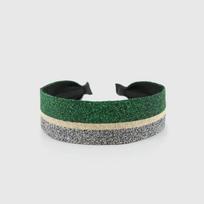 Lara Twinkle Silver Green Hairband LALAH197 3305956