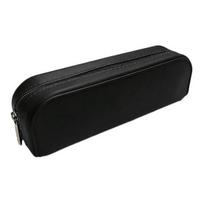Silicone Pencil Case with Smooth Zipper, Durable And Stain-Resistant Pen Holder for School Kids, Multifunctional Stationery Organizer for Pens juoda