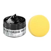 50ml Car Interior Repair Wax - Nano Crystal Coating for Scratch Removal, Plastic Renewal, and Tire Protection - Non-Greasy Formula, Suit
