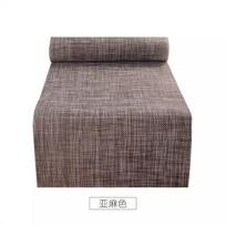 Japoniško stiliaus PVC stalo bėgikas, Gongfu arbatos stalo kilimėlis, modernus minimalistinis stalas, individuali namų svetainė 30X135cm